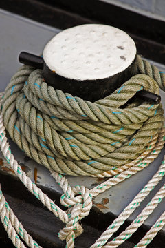 Boat's Mooring Ropes