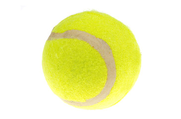 Tennis  ball isolated