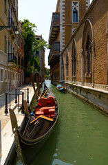 Fototapeta na wymiar Gondola on Venice