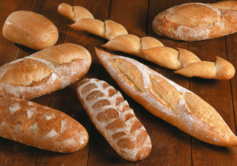 Compositions pains divers