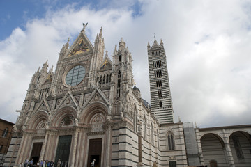 Fototapeta na wymiar Siena cathedral