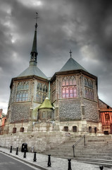 Fototapeta premium Eglise sainte-Catherine - Honfleur