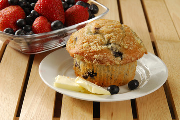 Blueberry muffin