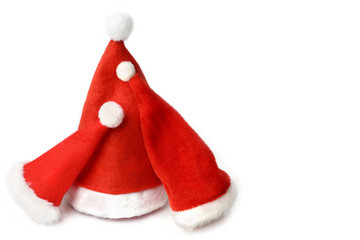 Weihnachtsmützen kuscheln