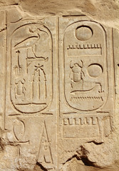 ancient egypt hieroglyphics on wall