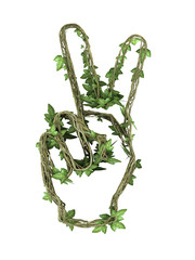 ivy nature hand sign