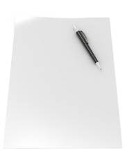 Paper and pen