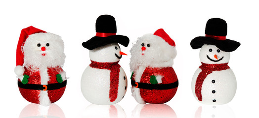 Christmas doll collection