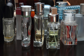 perfume bottles