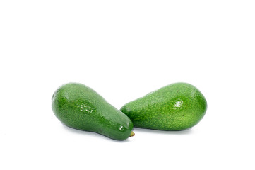 Fresh Fruits on white background