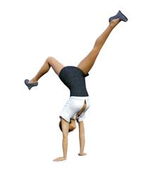 business woman pirouette © DM7