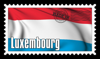 Made in Luxembourg original stamp