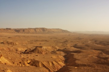 Fototapeta na wymiar negev desert