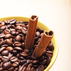 cinnamon and coffee