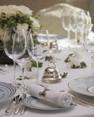 Luxurious table setup