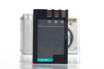 Camera and battery