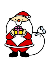 サンタのイラスト