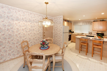 Dining area and  kitchen