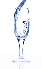 Water in glass