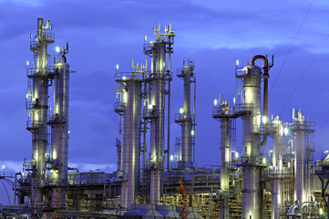 Chemical installation in the Port of Rotterdam