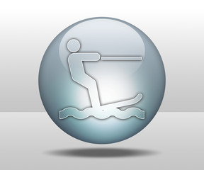 Hovering Sphere Button 