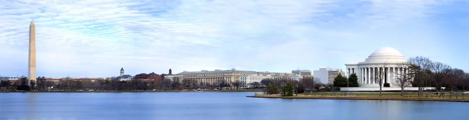 Photo sur Plexiglas Lieux américains Washington DC Panoramic