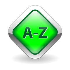 A-Z Web Button (dictionary search index directory icon find go)