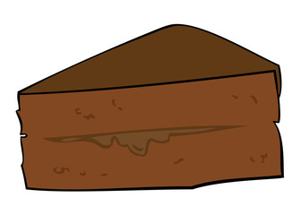 Chocolate Custard Pie.