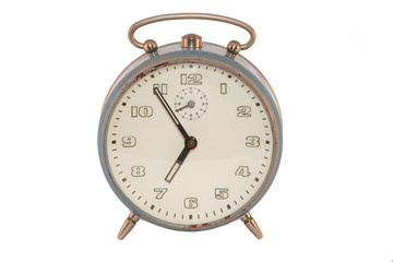 old analog alarm clock