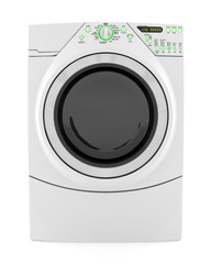wash machine isolated on white background