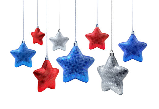 National colors New Year stars