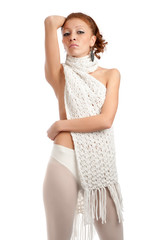 Young beautiful woman