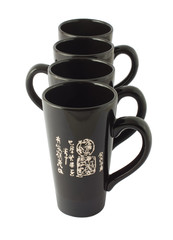 Black chinese cups fot tea
