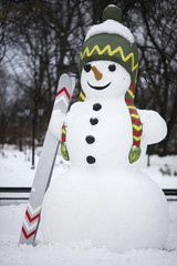 Obraz premium Snowman