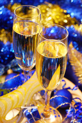 champagne for New Year