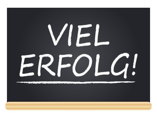 Obraz premium Viel Erfolg