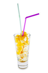 glasses with oranges