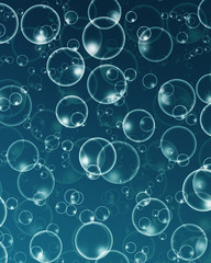 Air bubble background