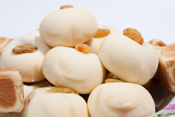 Thai dessert and snack Moji dice