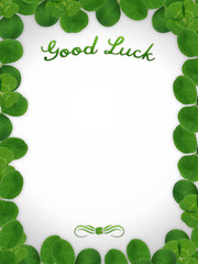 Good Luck - Clover Frame