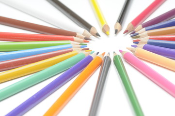 Fototapeta premium Crayons