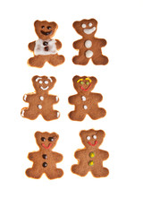 Traditional home baked ginger cookies