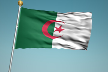 アルジェリアの国旗