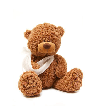 Teddy in sick