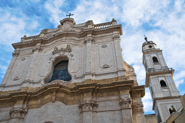 Fototapeta na wymiar St Maria Maggiore Cathedral. Gioia del Colle. Apulia.
