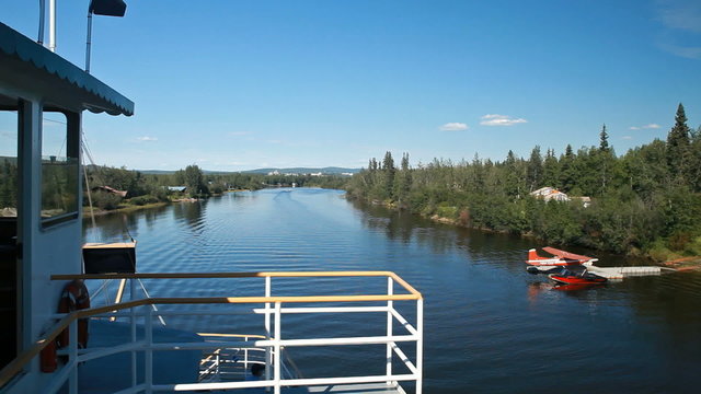 Fairbanks river side float plane P HD 7881