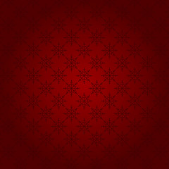 Red Christmas seamless pattern