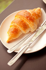 Breakfast croissant