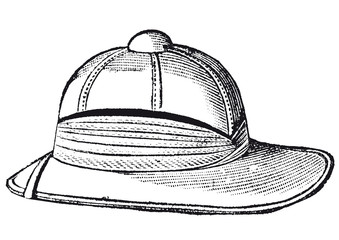 chapeau colonial © Cathy Pons