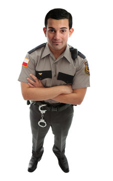 Prison Guard Warden or Policeman